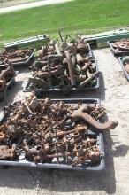 J.D 2 CYLINDER PARTS:  BRAKE ASSEMBLIES, EXHAUST & INTAKE MANIFOLDS, VALVE PARTS