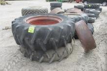 2-18.4 x 34" duals W /  BANDS