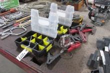 4-ORGANIZERS: 2 EMPTY & 2 w / bolts & screws