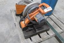 14 ' RIGID CHOP SAW, 110 volt