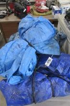 4-USED POLY TARPS