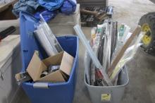 THRESHOLDS, DOOR BOTTOMS, EDGING, PLUMBING FITTINGS, NEW WASHER & DRYER HOSE,