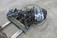 50 H.P. MERCURY 500 OUTBOARD w / tilt & controller, condition unknown