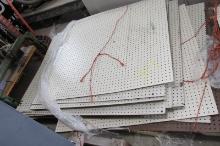 PALLET OF 1/4" X 4' X 4' PEGBOARD