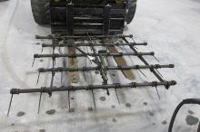 5' SPRING TOOTH ADJUSTABLE HARROW SECTION (ROUGH )  & 42" LIGHT BLADE