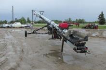CONVEY-ALL 10" X 55' (1055 ) BELT CONVEYOR w / elec. start Honda, A-ok