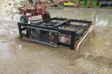 HOME MADE 10 BALE SKID MOUNT GRAPPLE