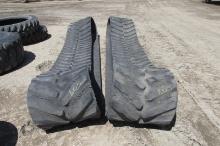 2-24" TRACKS for JOHN DEERE 8400-8420T, 30%, good guide lugs