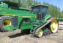 JOHN DEERE 8400T, 6,500 hrs., 16 spd. P.S, 5 remotes,, 3 pt., 1,000 PTO, J.D. guidance,