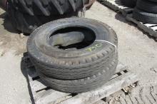 2-8.25 X 20", one new, one low miles
