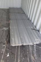 100- 36" x 12' GALVANIZED STEEL SIDING,  (bid x 100)  tax