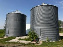 2-5000 BUSHEL GRAIN BINS TO BE MOVED, located in the St. Hilaire, Mn. area, must be moved +