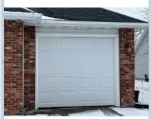 8' x 9' OVER HEAD DOOR, w / all hardware