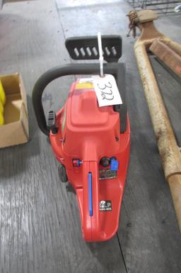 16" HOMELITE CHAIN SAW, runs good, Sharp