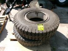 2-10.00 x 20" ON open rims