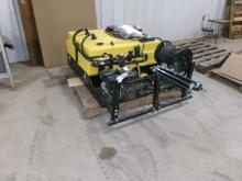 FS MFG.  12 VOLT 50 GALLON SIDE X SIDE  SPRAYER, 30' boom, Honda GX 120 motor, wand  w/ hose reel, i