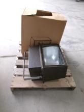 2-AMERICAN ELECTRIC OUT DOOR FLOOD LAMPS, 100 watt, 120 volt