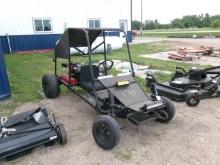 HMDE. GO CART / DUNE BUGGY, 212 cc motor racing eng., 35 mph top speed, runs good, brakes SOFT  ANDR