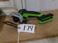 GREEN WORKS SAW-no battery