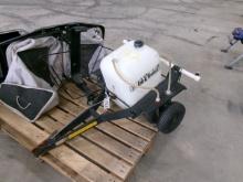 GROUND DRIVE LAWN SPRAYER, condition unknown
