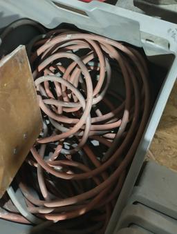 Plastic Bin w/Contents