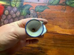 Enamelware Funnel w/Blue Ring