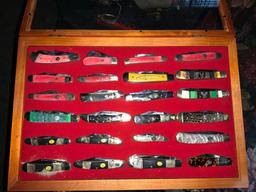 24 Knives and Display Case