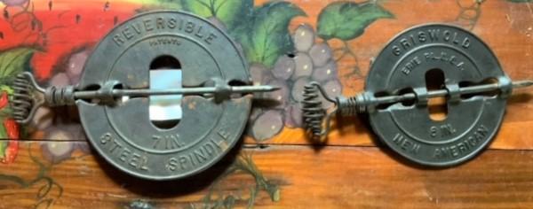 Griswold 4" and 5" Stove Pipe Dampers
