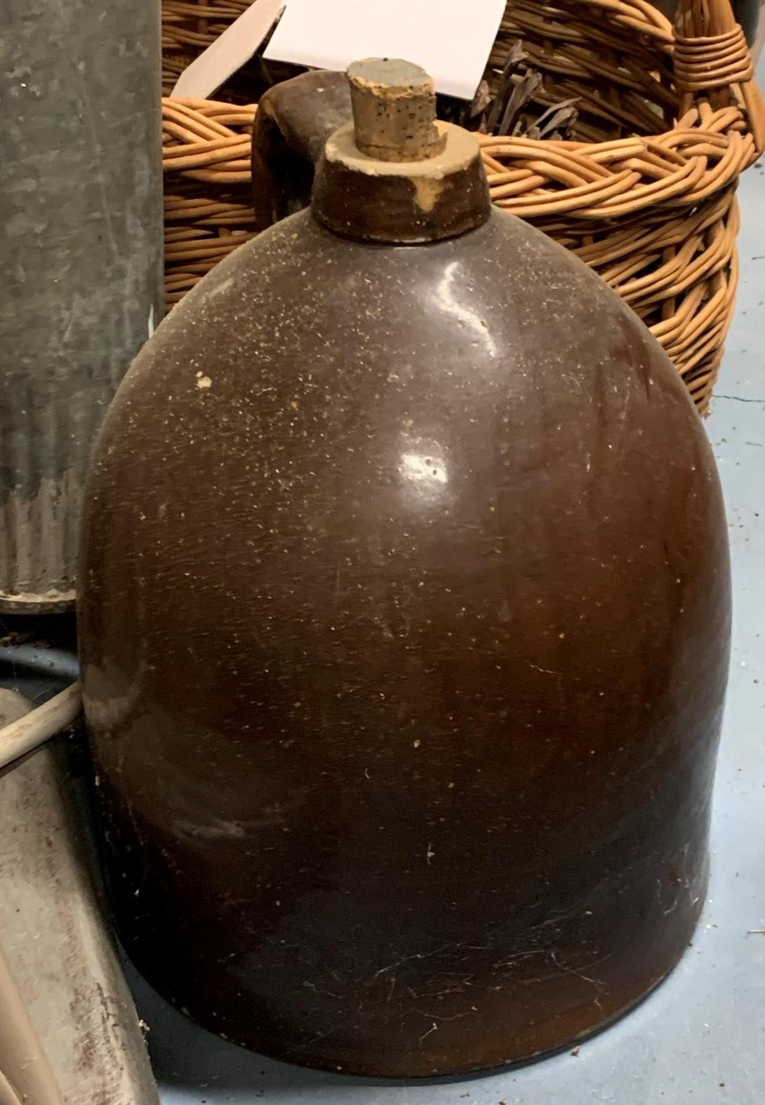Brown Crock Jug