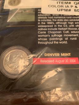 2004 Iowa Colorized State Quarters