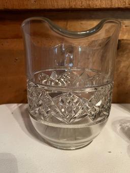 Clear Glassware-Pitchers and Glasses