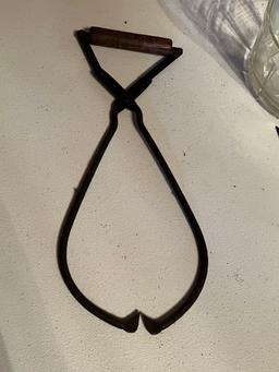 Ice Bucket, Ice Picks, and Ice Tongs
