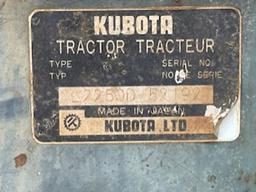 Kubota L2250 Tractor w/Bushhog Loader