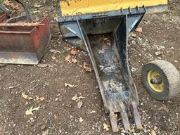 Stump Bucket for Skid Steer