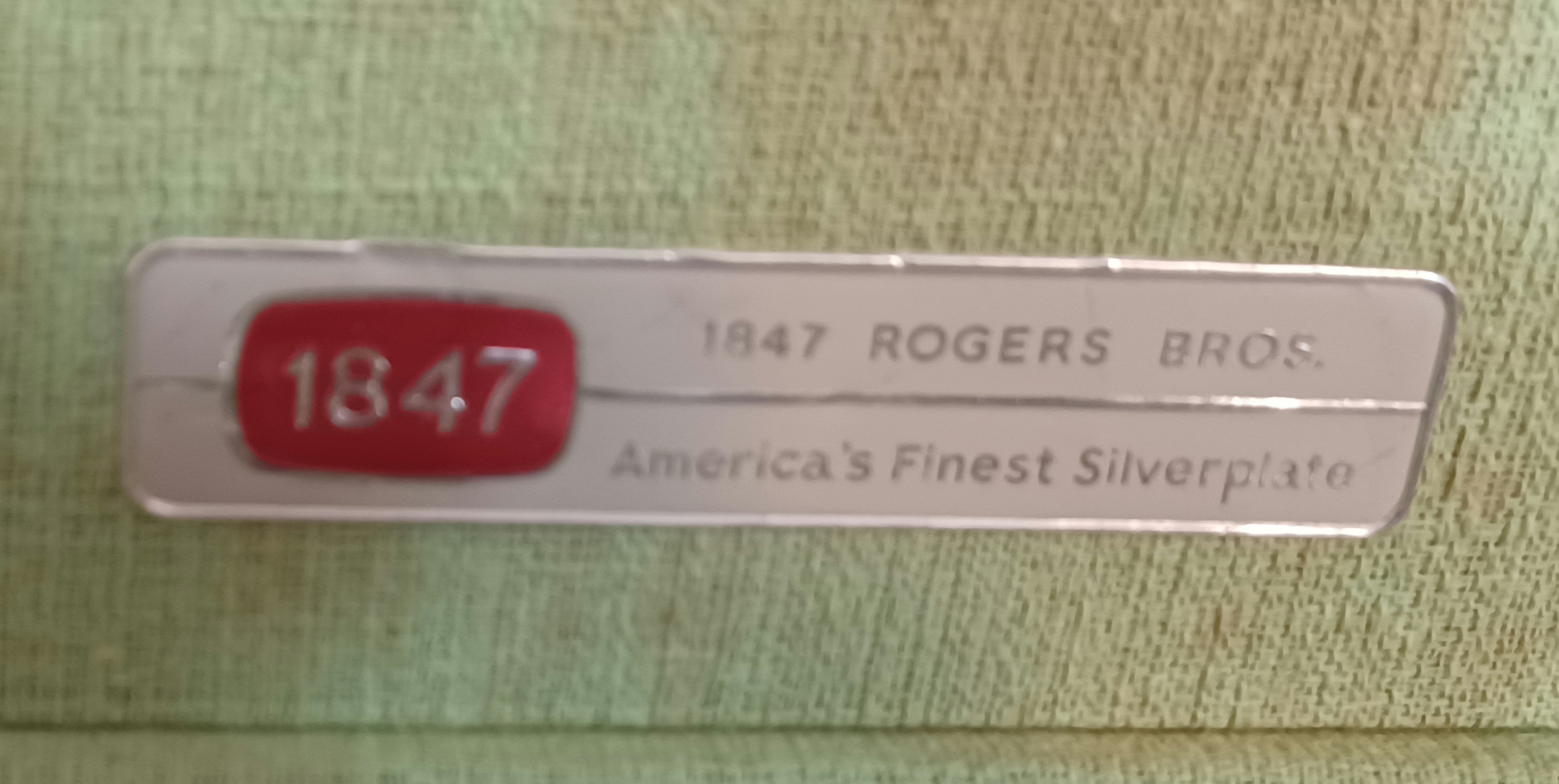 Roger Bros. in Case 1847 American Finest Silverplate Flatware