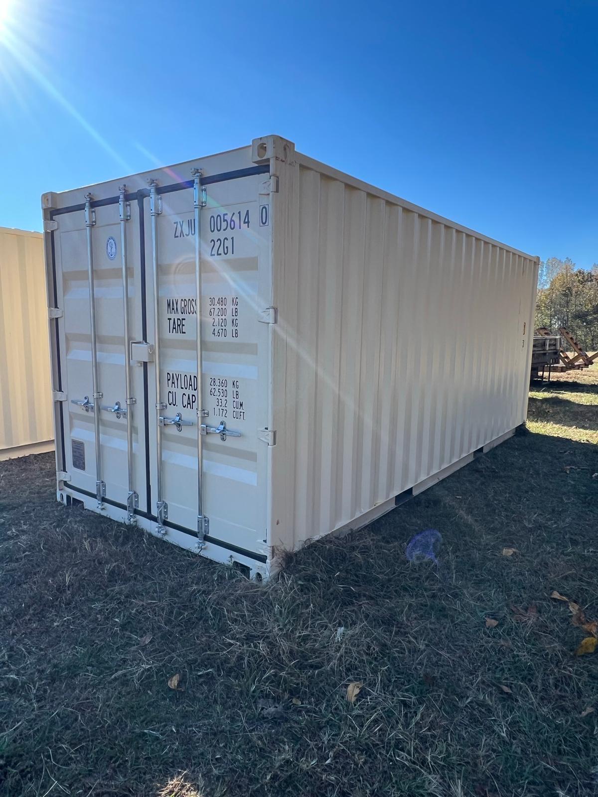 2023 One-Trip 20' Storage Container