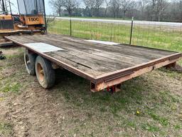 16' Homemade Utility Trailer (No Title)