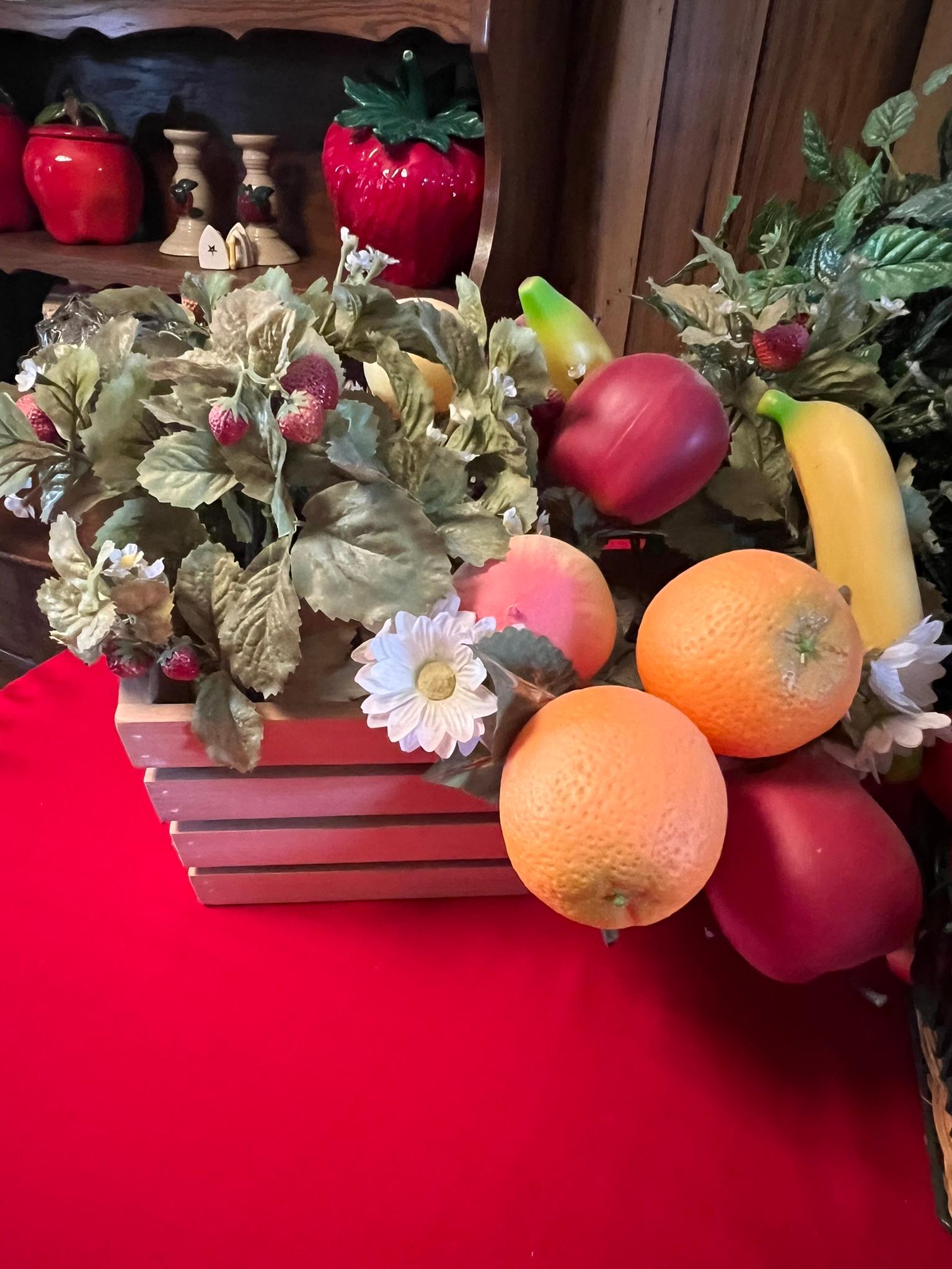 Floral and Fruit Arrangements