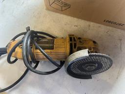 DeWalt Grinder w/Extra Grinding Wheels