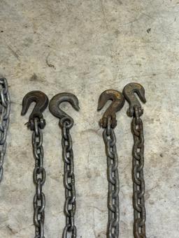 5/16" Chains w/Hooks on Both Ends (3 pcs)