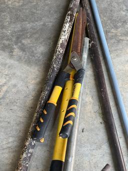 Sledge Hammer, Spud  Bar, and Misc Tools