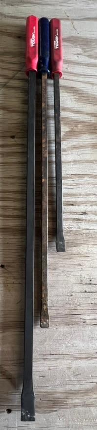 Prybars (3 pcs)