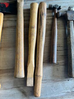 Hammers, Handles, & Hatchet (9 pcs)