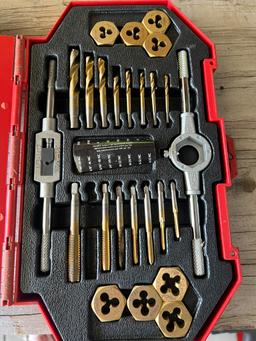 Mibro 26pc Tap, Die, & Drill Set, Reversible Air Drill