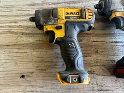 DeWalt 12V 3/8" Drive Impacts & 1 Battery