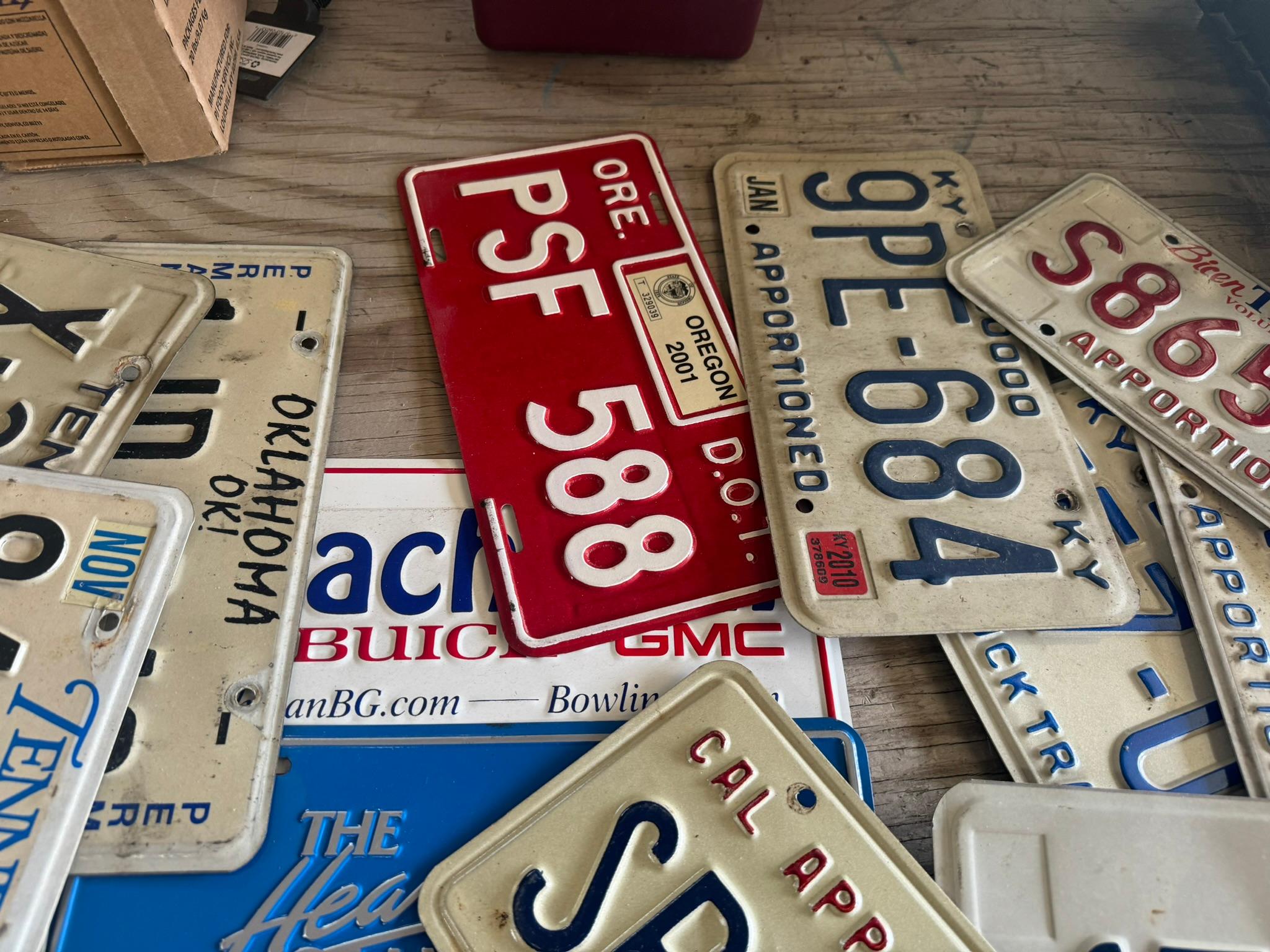 License Plates (24 Total)