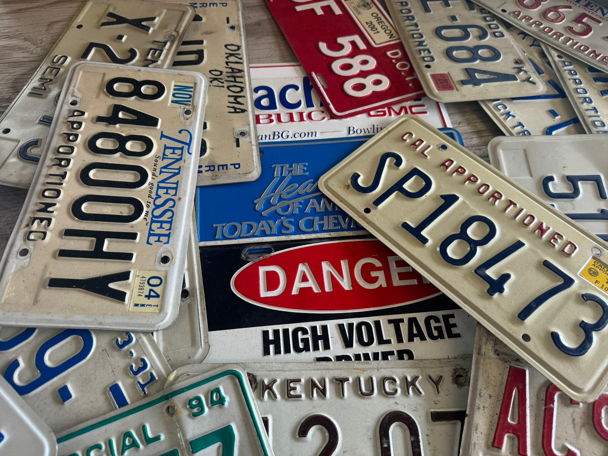 License Plates (24 Total)