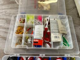 Tackle Boxes w/Fishing Contents (2 boxes)