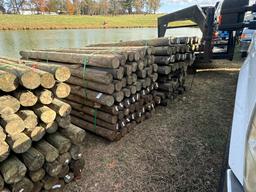 4" x 8' Posts