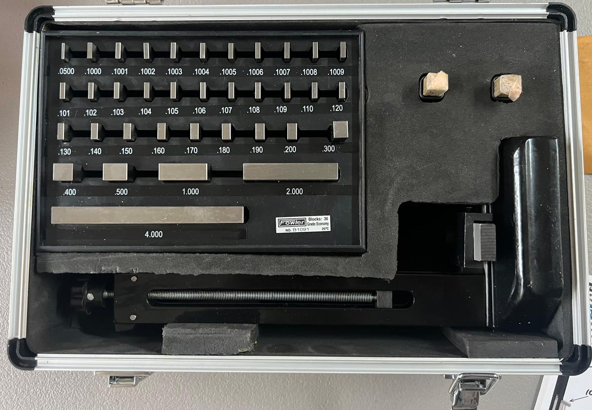 Fowler 4 Gage Setting Master Kit